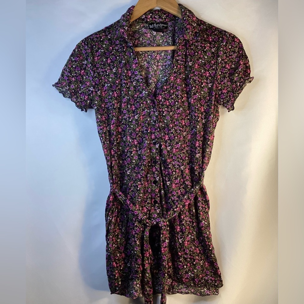 Self esteem blouse floral medium women’s